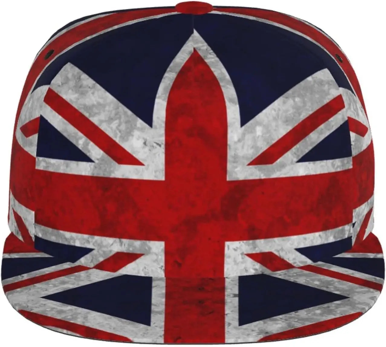 Gorra con bandera británica.