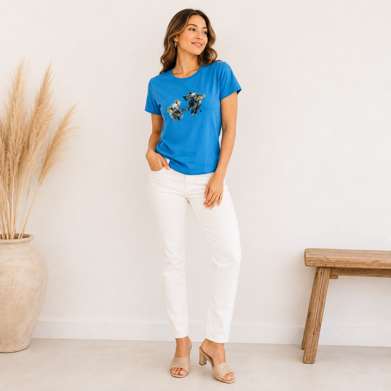 Alochill Signature Elephant T-Shirt - Imagen 2